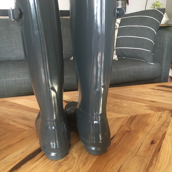 Dark grey hunter boots 7 - Picture 2 of 8